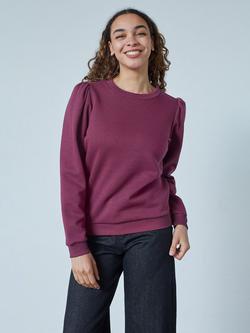 Sisters Point Peva Crew Neck Sweatshirt, Deep Bordeaux, Deep Bordeaux