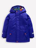 Mini Boden Kids' Borg Lined Anorak, Blue