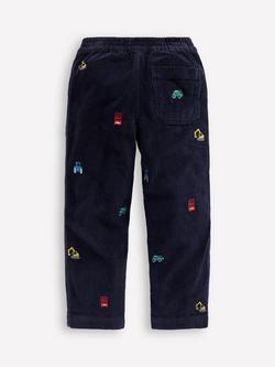Mini Boden Kids' Corduroy Pull On Trousers, Construction - view 2, Construction