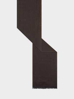 Gerard Darel Rosana Frayed Hem Scarf, Cinnamon - view 2, Cinnamon