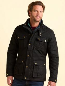 Brakeburn Verwood Cotton Jacket, Black