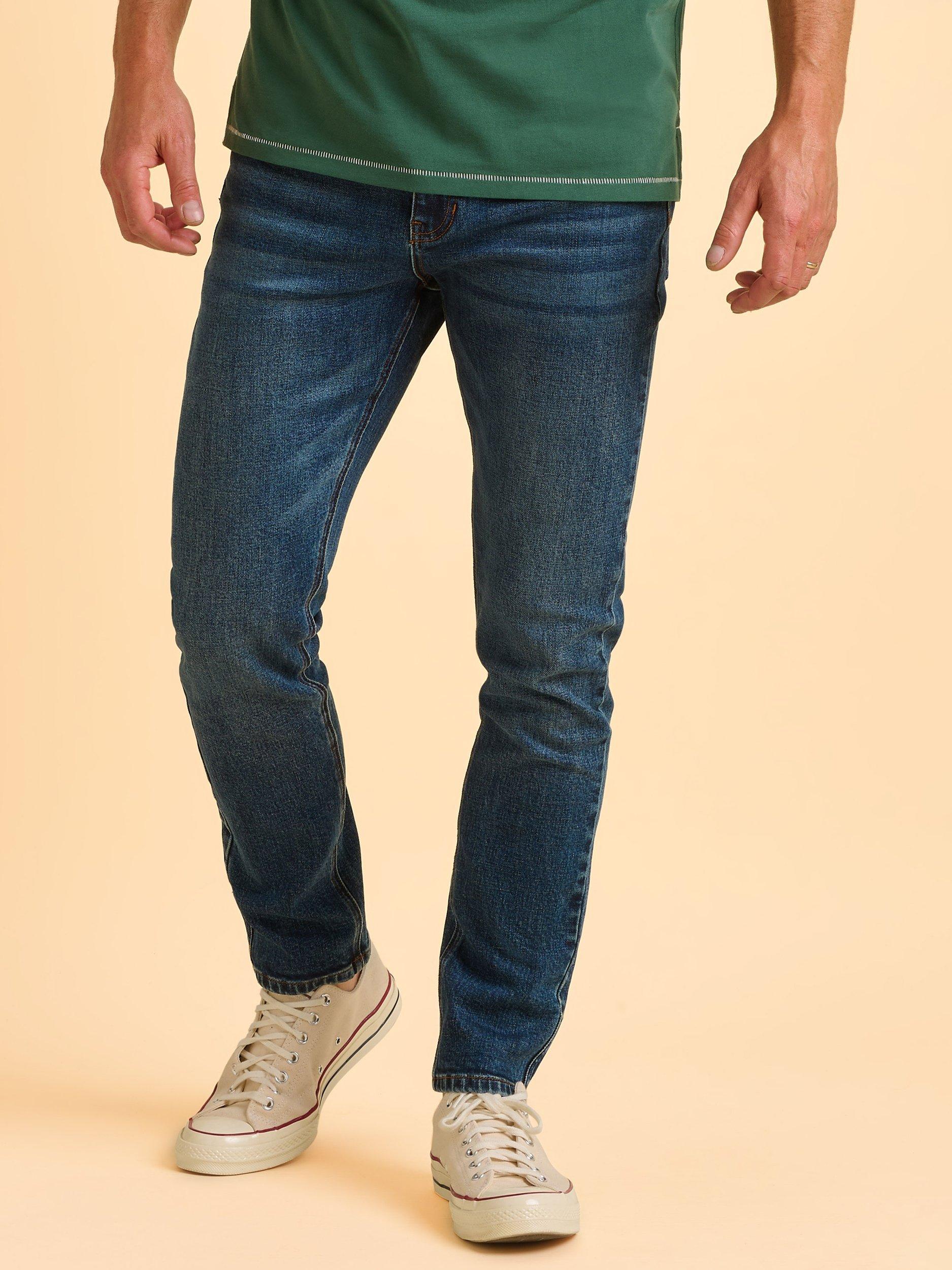 Product image 1 of 6, which shows Brakeburn Beeford Straight Jeans, Blue, 30