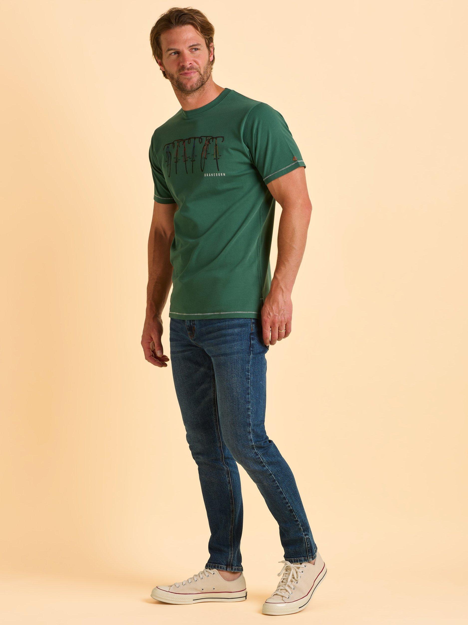 Product image 4 of 6, which shows Brakeburn Beeford Straight Jeans, Blue, 30