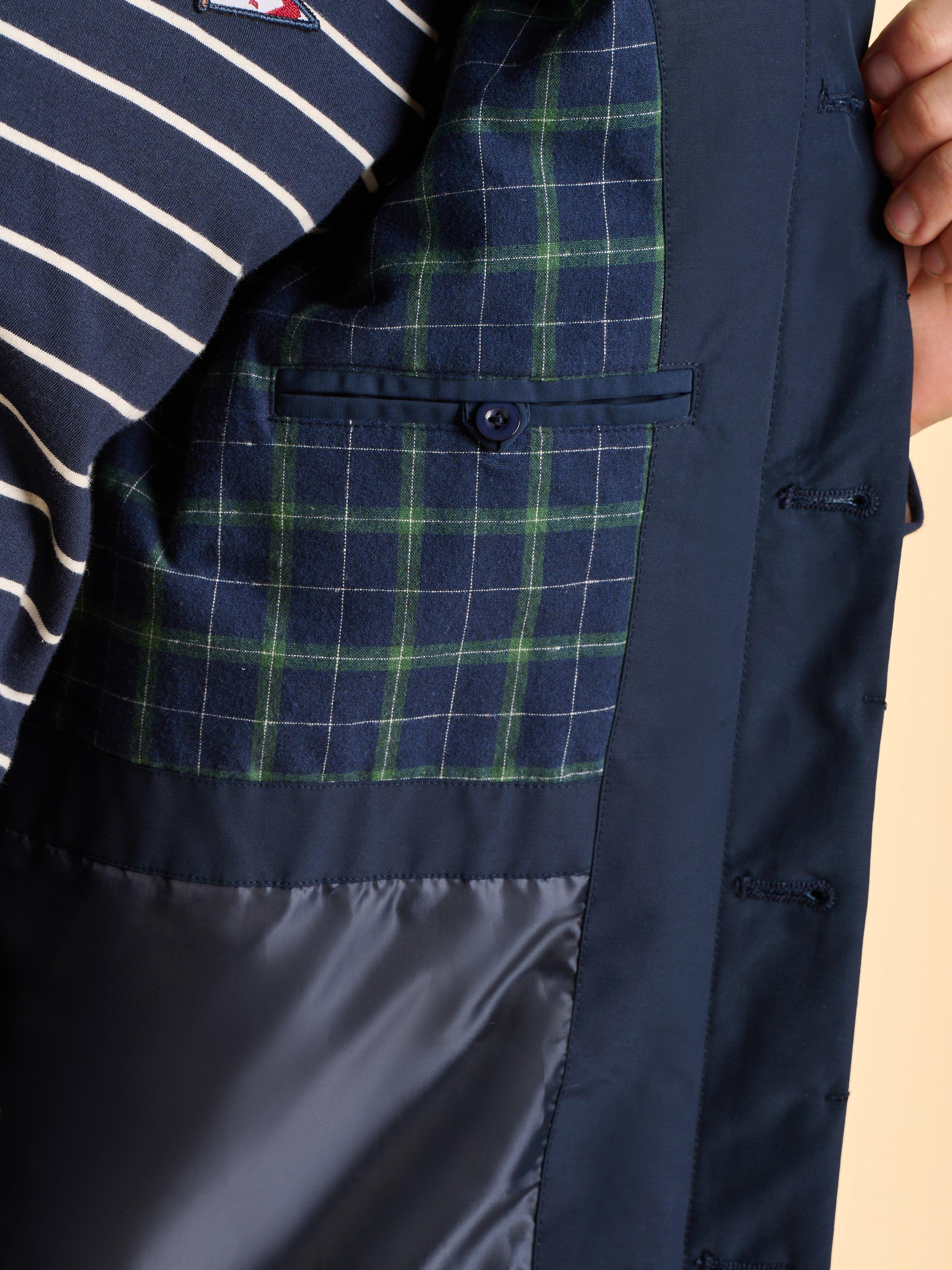 Product image 6 of 7, which shows Brakeburn Wadebridge Jacket, Navy, S