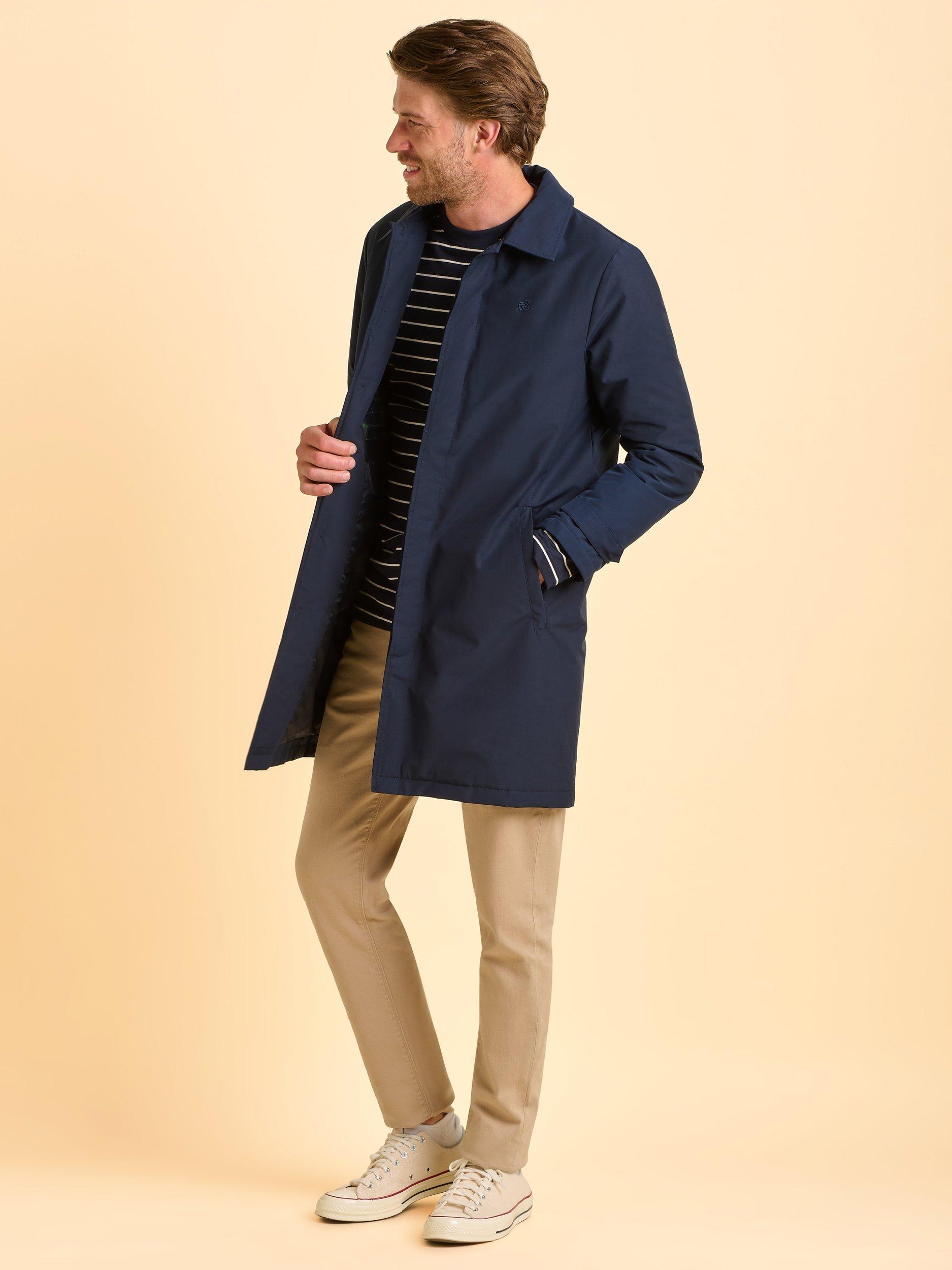 Product image 7 of 7, which shows Brakeburn Wadebridge Jacket, Navy, S