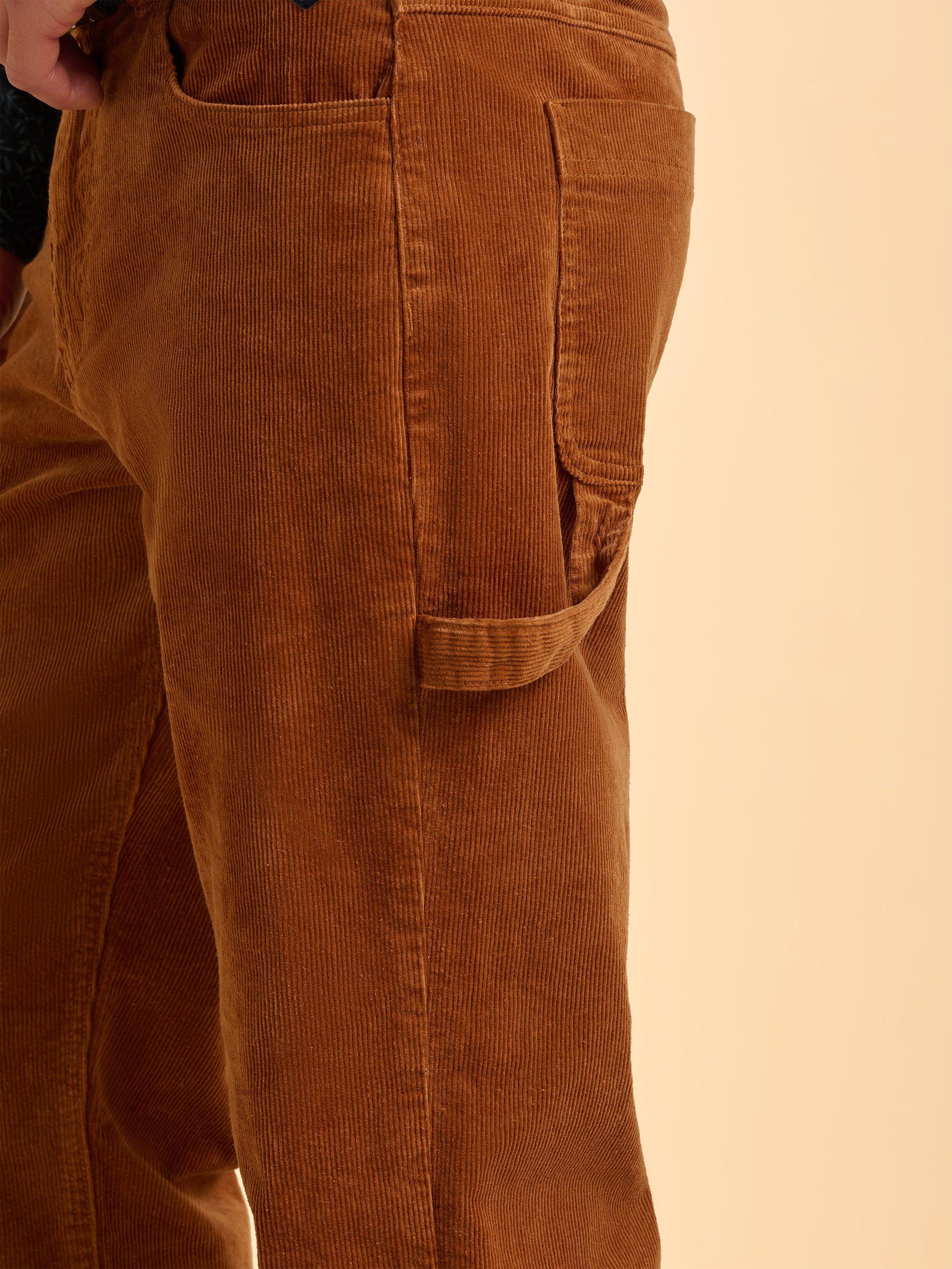 Product image 6 of 7, which shows Brakeburn Banstead Corduroy Trousers, Natural, 30