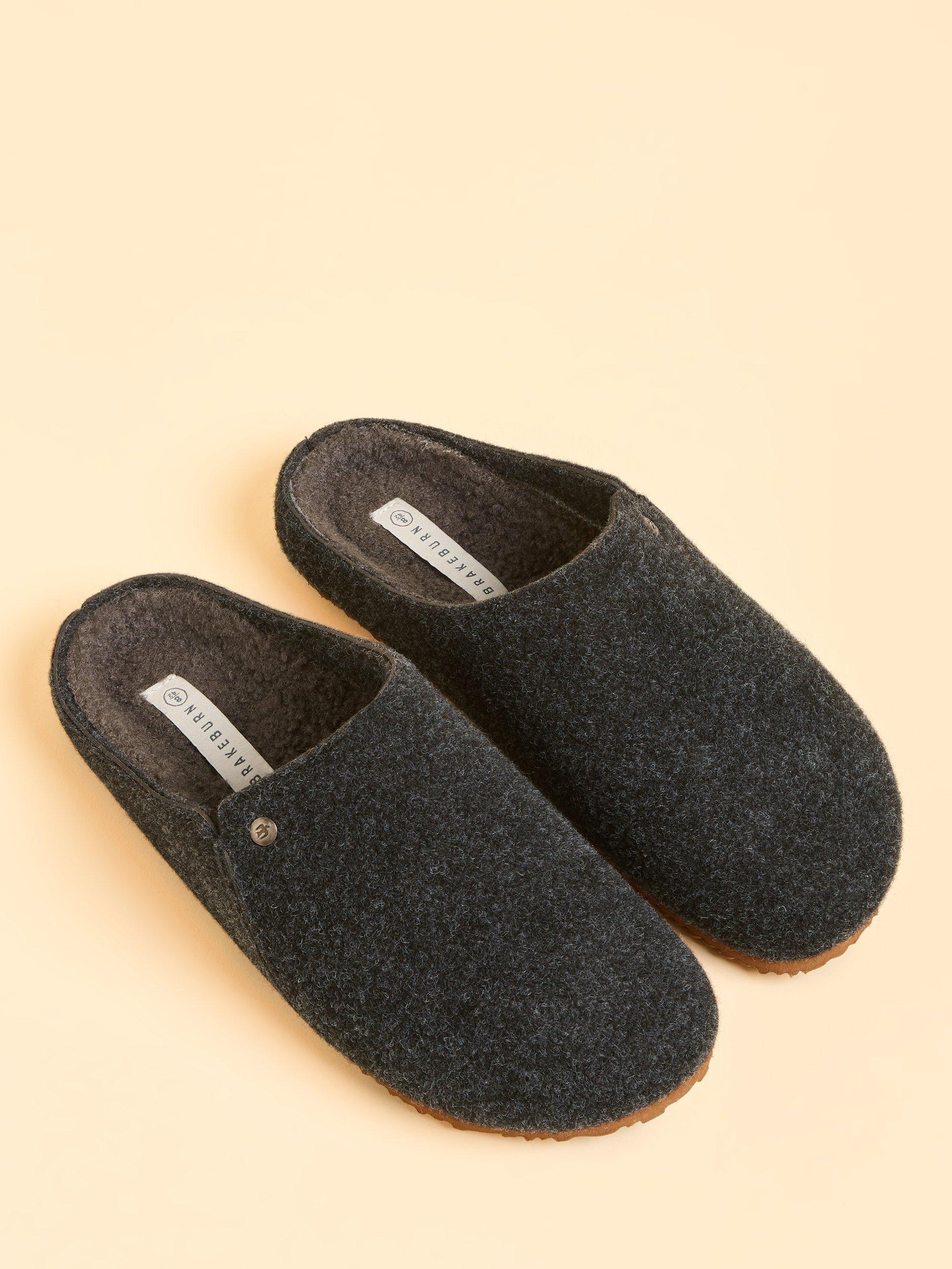 Product image 4 of 5, which shows Brakeburn Dorchester Slippers, Grey, 7