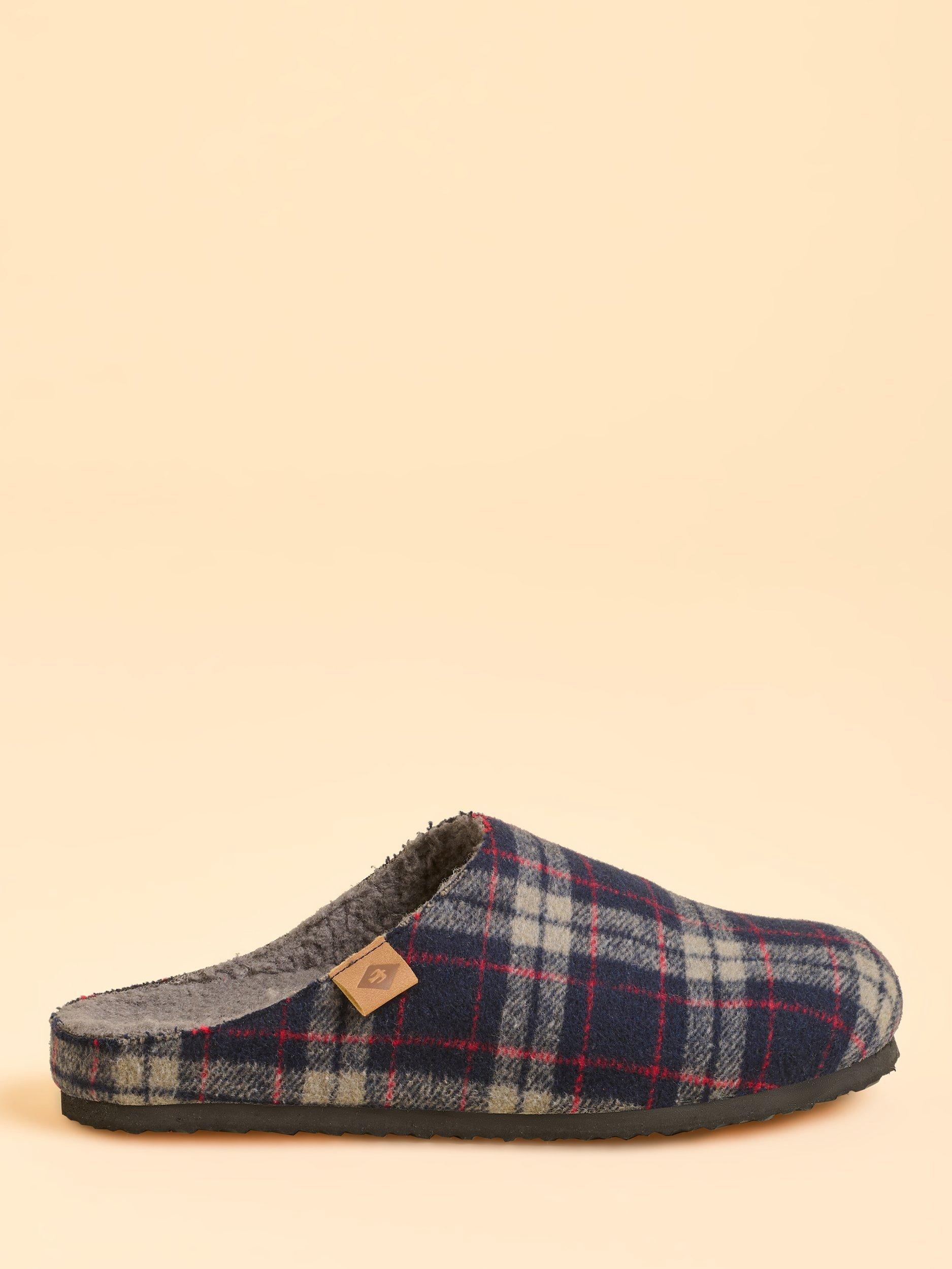 Product image 1 of 5, which shows Brakeburn Swanage Slippers, Blue, 7