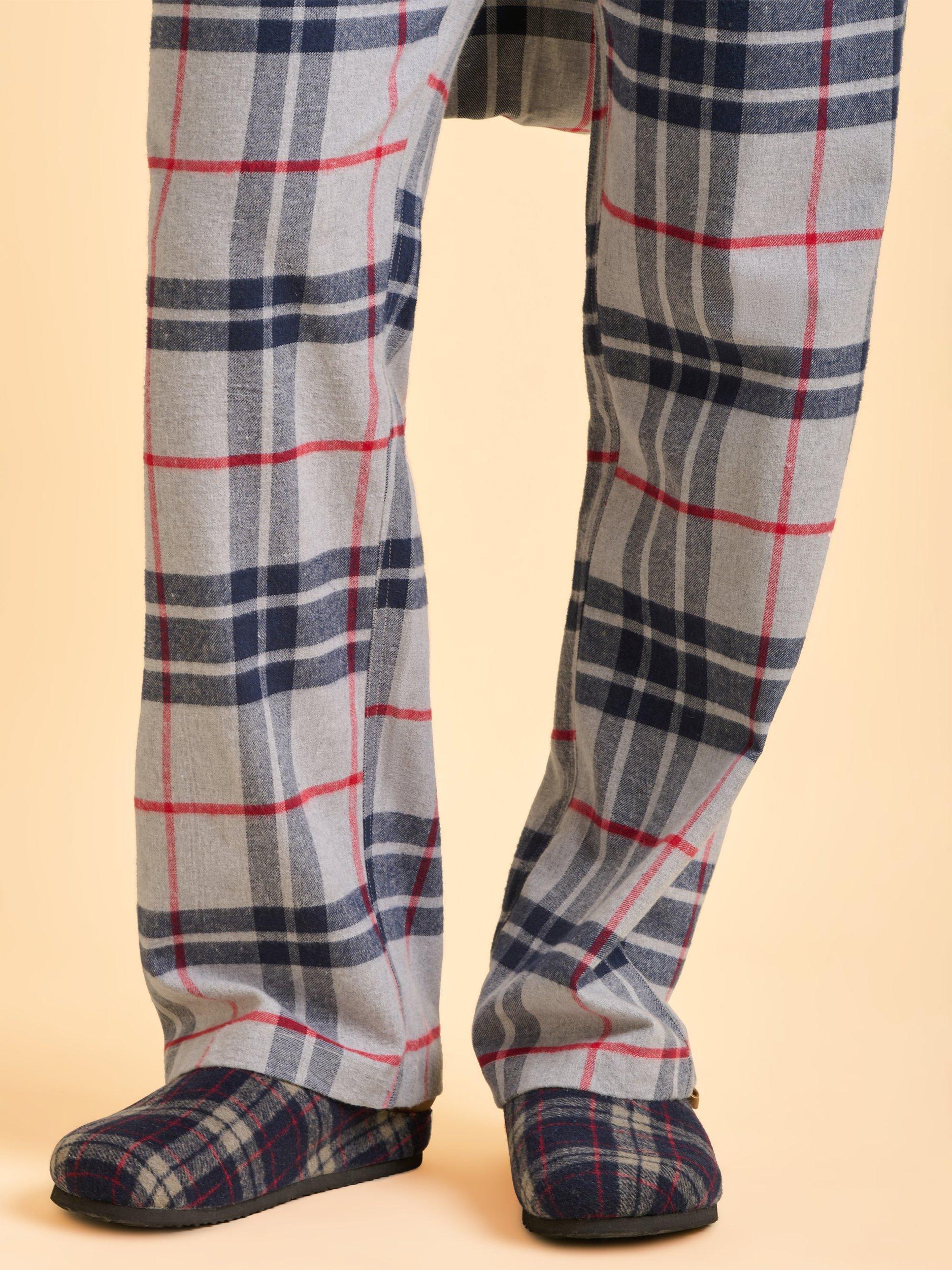 Product image 5 of 5, which shows Brakeburn Swanage Slippers, Blue, 7