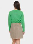 Saint Tropez Mila Round Neck Cardigan, Green