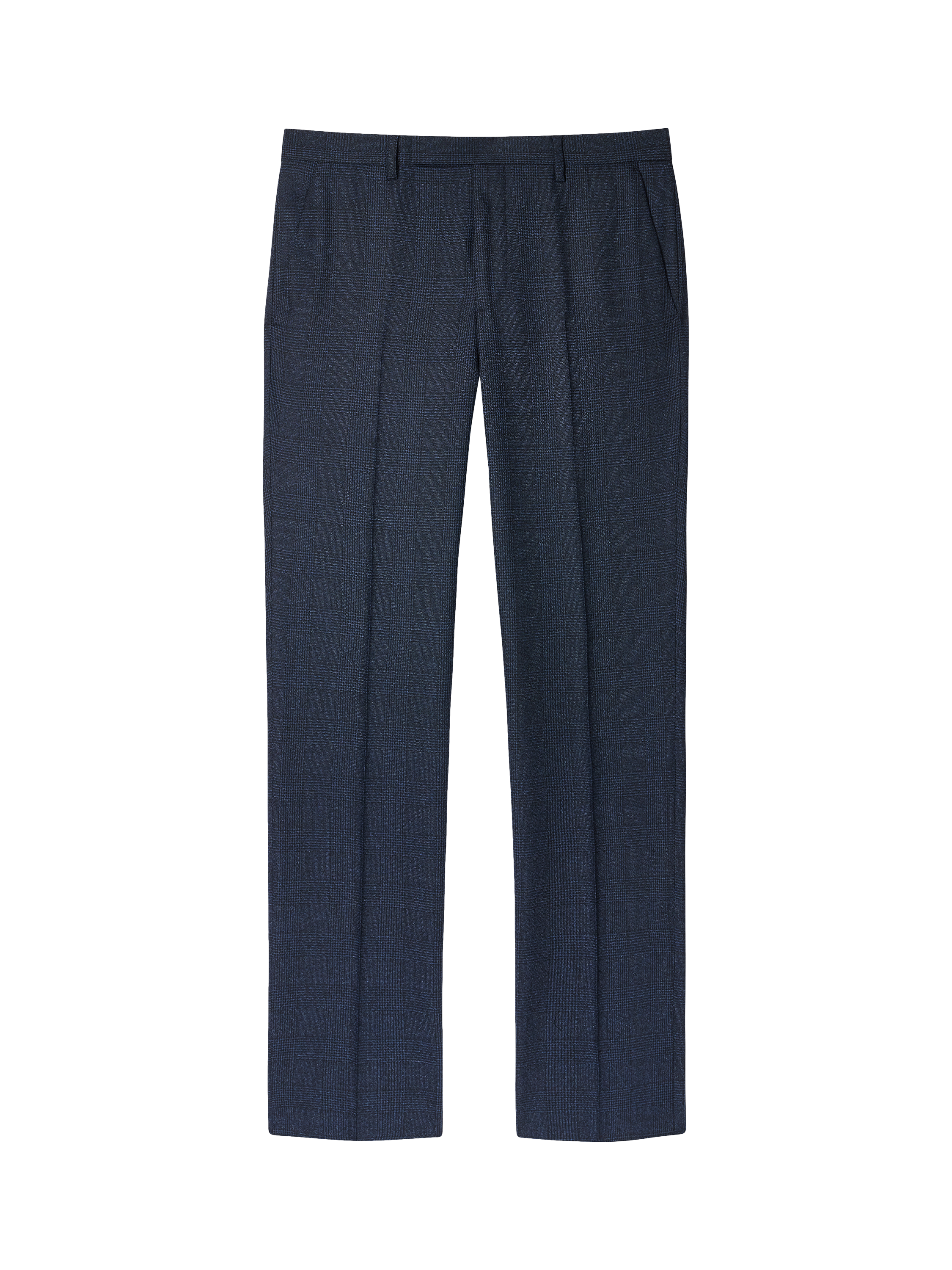 Product image 4 of 6, which shows Paul Smith Wool Blend Tailored Suit Trousers, Dark Navy, 32R