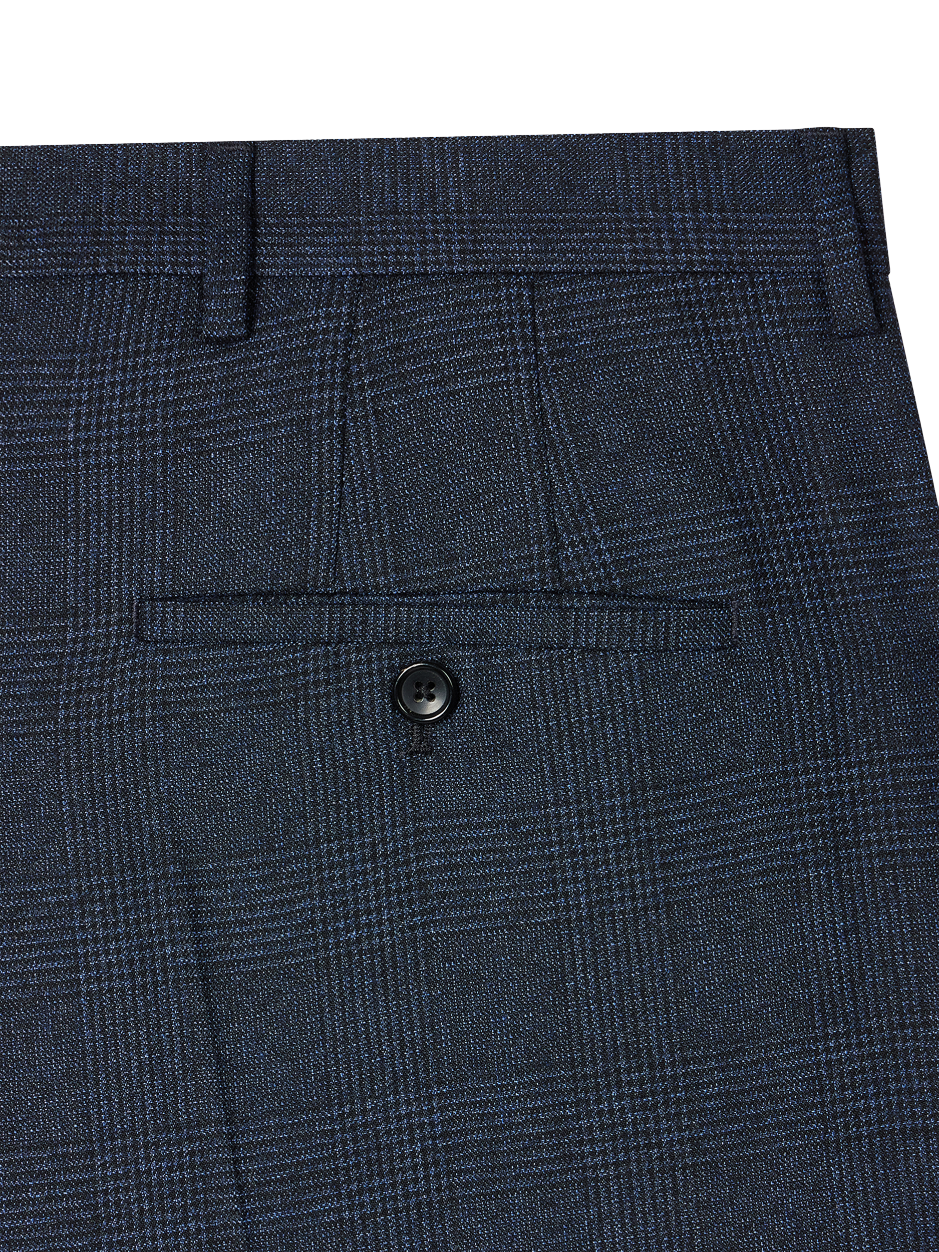 Product image 5 of 6, which shows Paul Smith Wool Blend Tailored Suit Trousers, Dark Navy, 32R