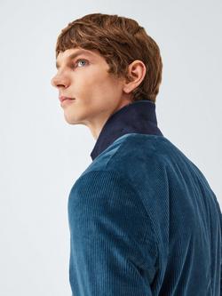 Paul Smith Cotton Tailored Suit Jacket - view 2, 43_greyish Blue