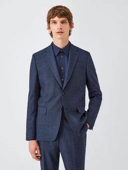 Paul Smith Single Breasted Wool Blend Blazer, 49_very Dark Navy