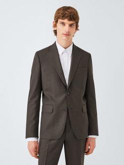 Paul Smith Single Breasted Wool Blend Blazer, 68_brown