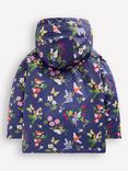 Mini Boden Kids' Sherpa Lined Anorak, Blue Fairies