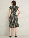Hobbs Petite Kalinda Geometric Dress, Multi