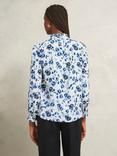 Hobbs Elspeth Floral Top, Ivory/Multi