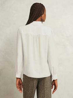Hobbs Rose Long Sleeve Shirt, Ivory - view 2, Ivory