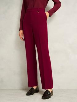 Hobbs Mabel Tailored Trousers, Beryl Red, Beryl Red