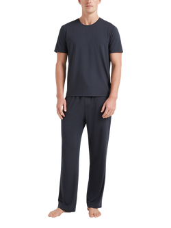 CHÉ Studios Lounge Trousers containing TENCEL™ Modal, Blue Navy, Blue Navy