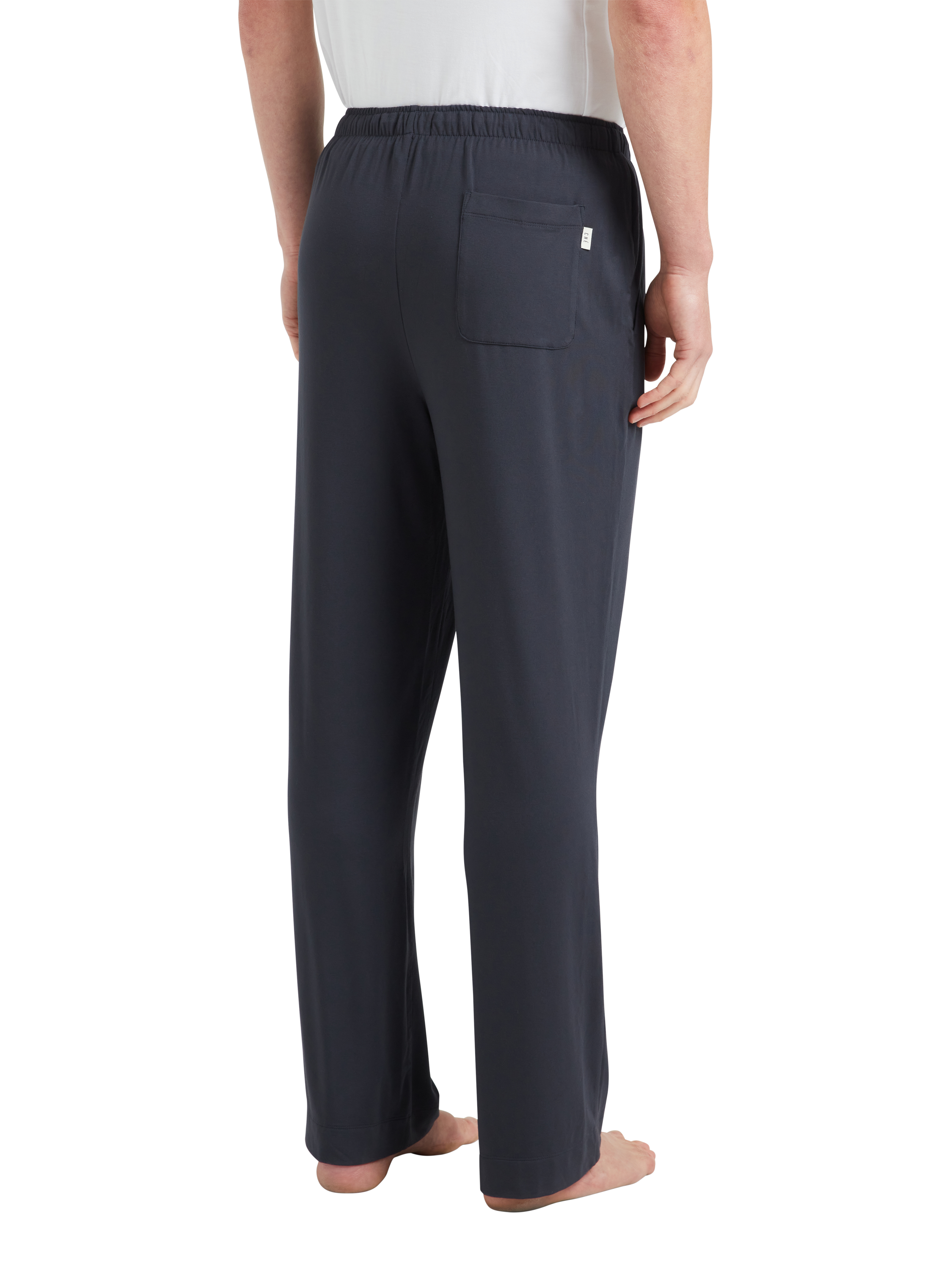 Product image 3 of 5, which shows CHÉ Studios Lounge Trousers containing TENCEL™ Modal, Blue Navy, S