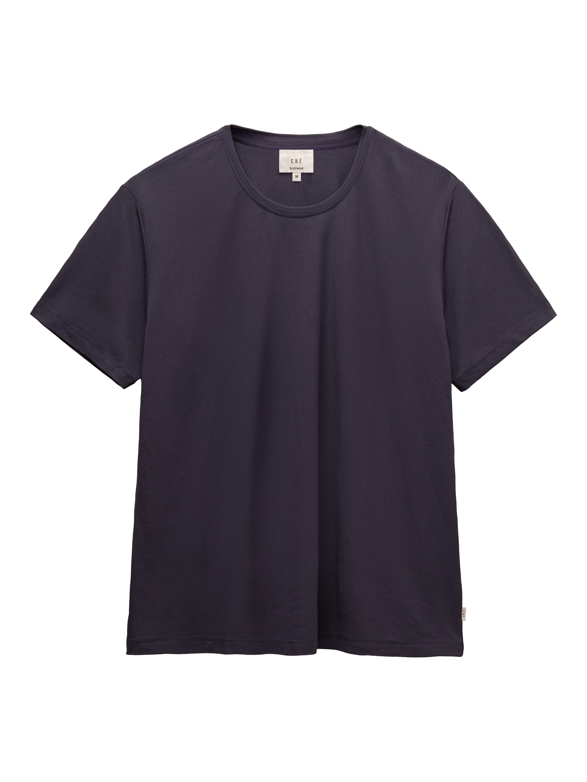 Product image 1 of 6, which shows CHÉ Studios Lounge T-Shirt containing TENCEL™ Modal, Blue Navy, S
