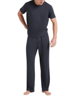 CHÉ Studios Lounge T-Shirt containing TENCEL™ Modal, Blue Navy - view 2, Blue Navy