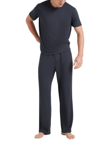 CHÉ Studios Lounge T-Shirt containing TENCEL™ Modal, Blue Navy - view 2, Blue Navy