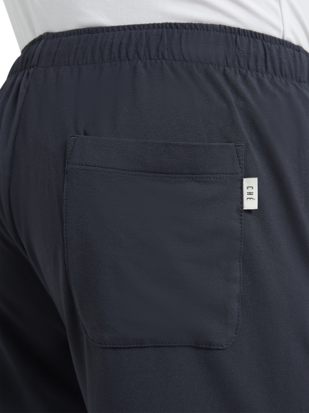 CHÉ Studios Lounge Shorts containing TENCEL™ Modal, Blue Navy - view 2, Blue Navy