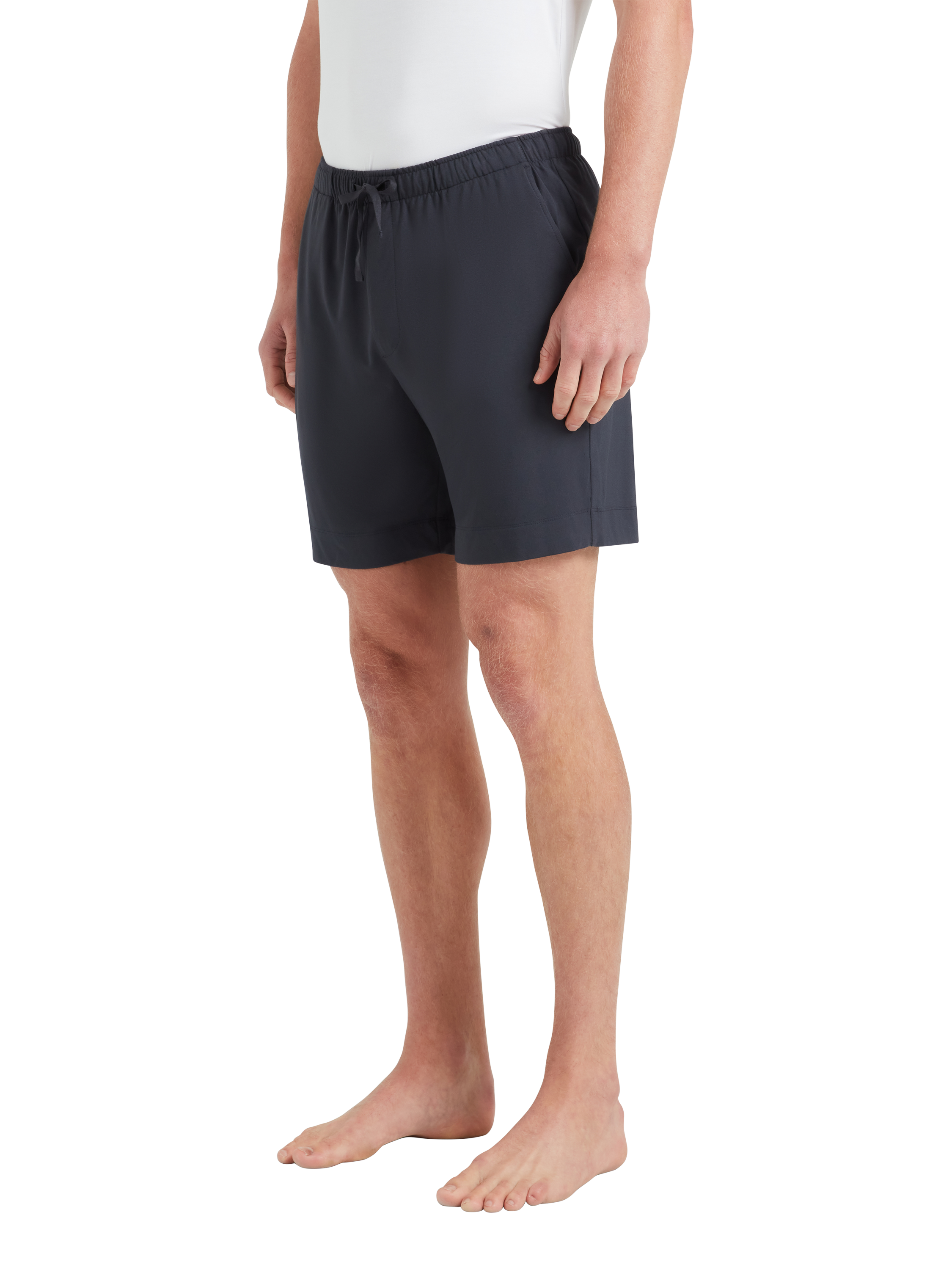 Product image 3 of 3, which shows CHÉ Studios Lounge Shorts containing TENCEL™ Modal, Blue Navy, S