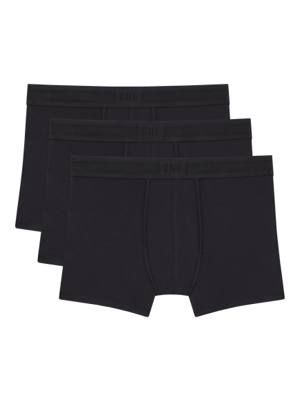 CHÉ Studios Trunks, Pack of 3, Black, Black Black