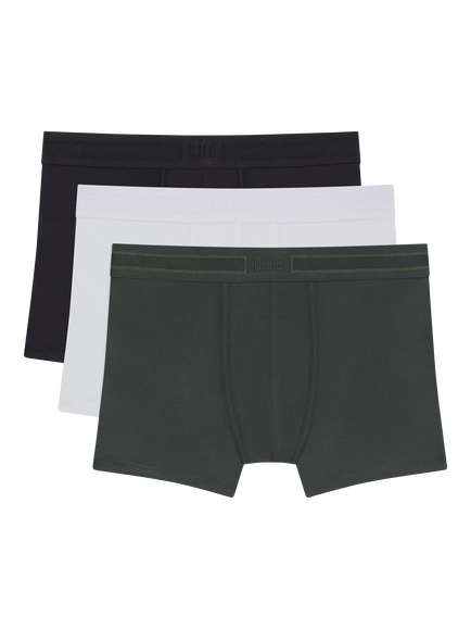CHÉ Studios Trunks containing TENCEL™ Modal, Pack of 3, Multi Multi, Multi Multi