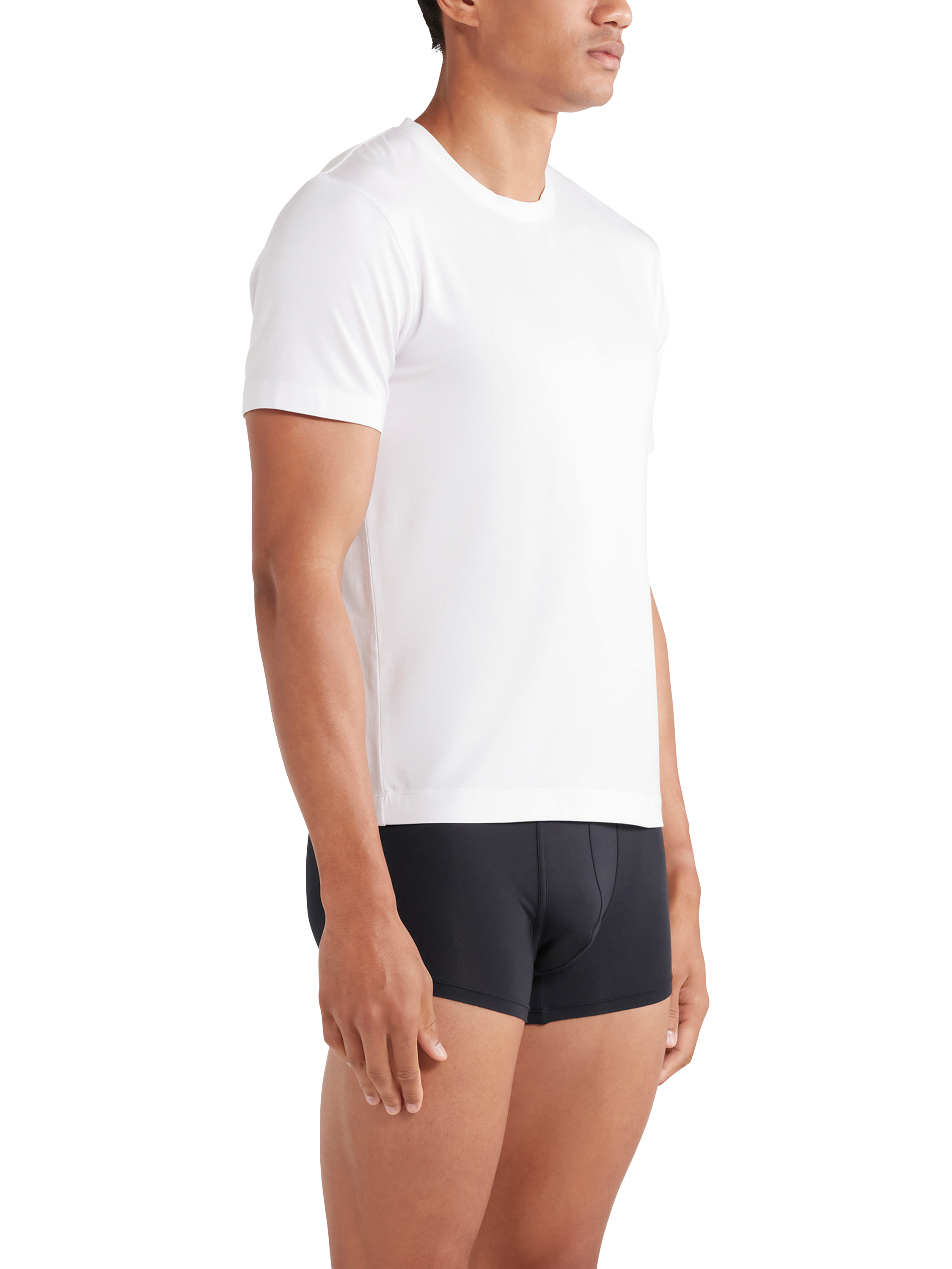 Product image 3 of 6, which shows CHÉ Studios Lounge T-Shirt containing TENCEL™ Modal, White White, S