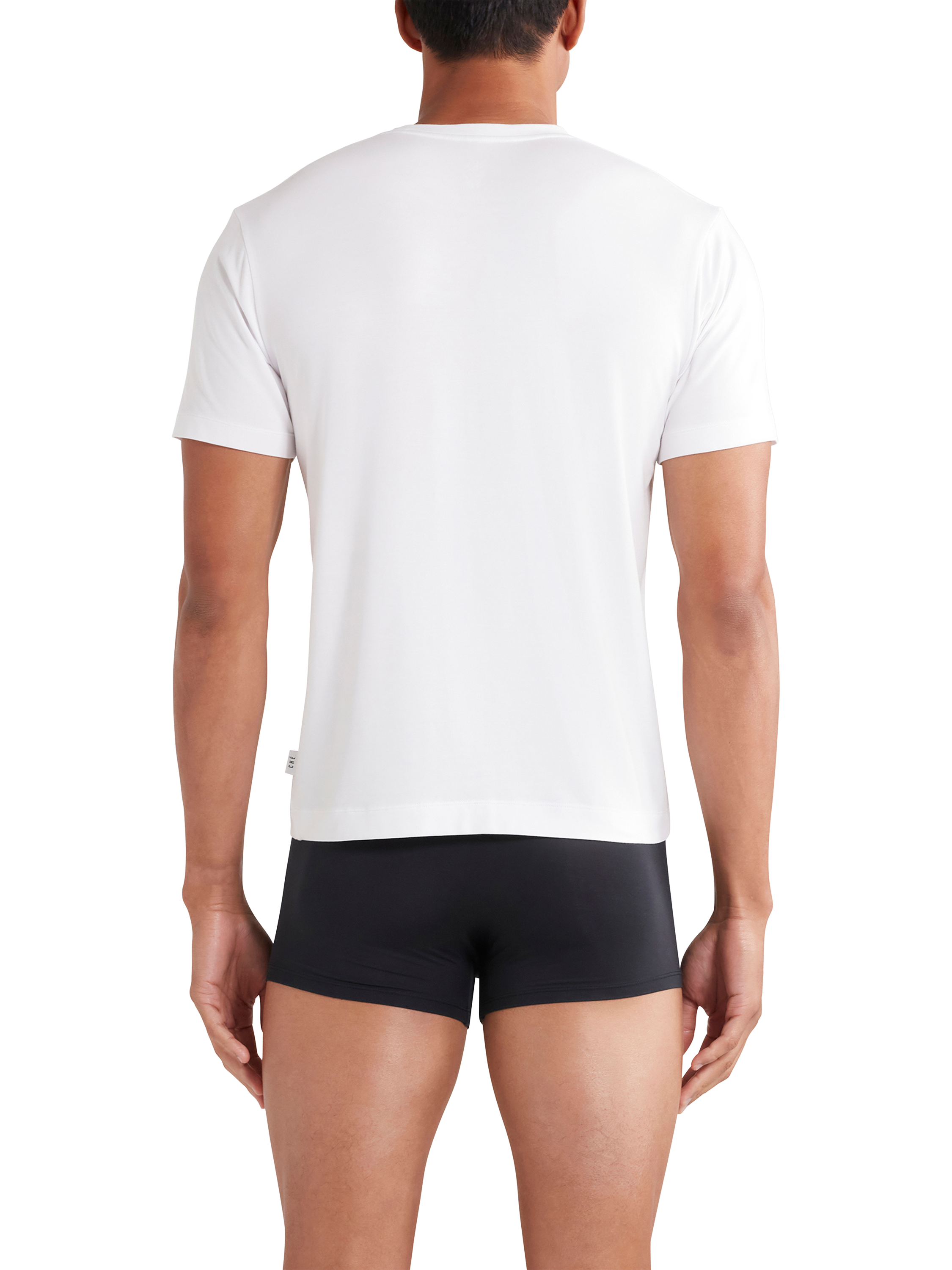 Product image 4 of 6, which shows CHÉ Studios Lounge T-Shirt containing TENCEL™ Modal, White White, S