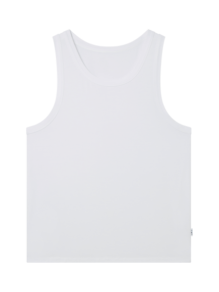 CHÉ Studios Sleeveless Vest containing TENCEL™ Modal, White White, White White