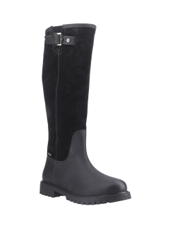 Hunter Canna Tall Knee High Riding Boots - view 2, Black