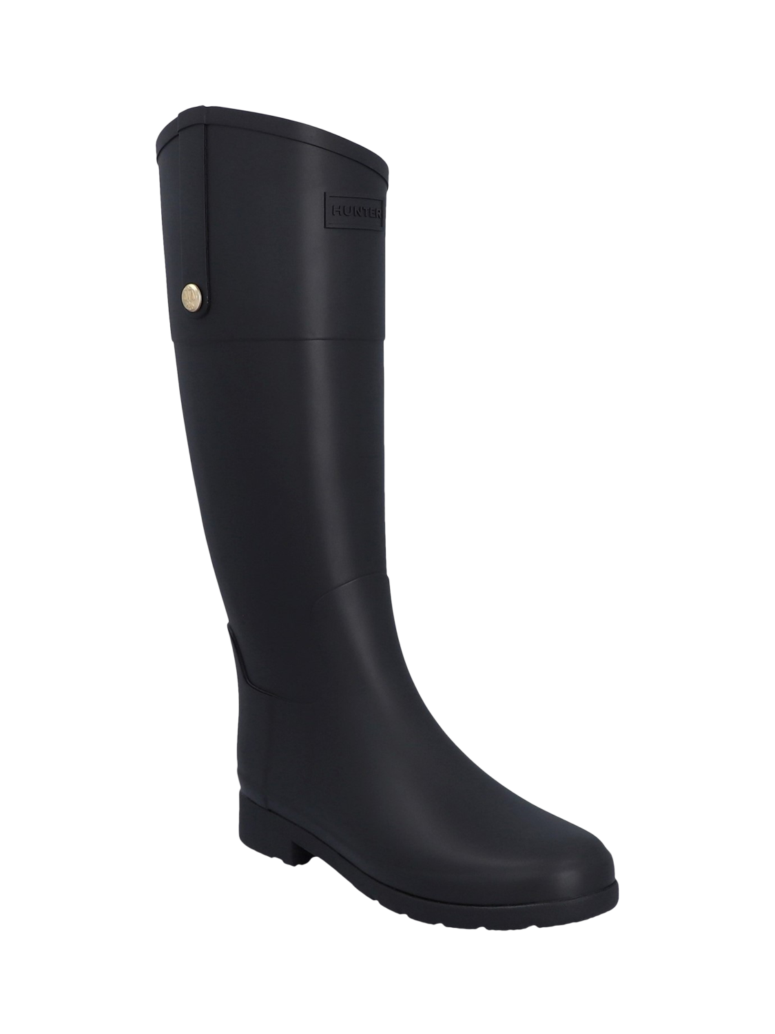 Product image 2 of 2, which shows Hunter Refined Riding Tall Wellington Boots, Black, 4