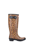 Hunter Original Leopard Print Tall Wellington Boots, Multi
