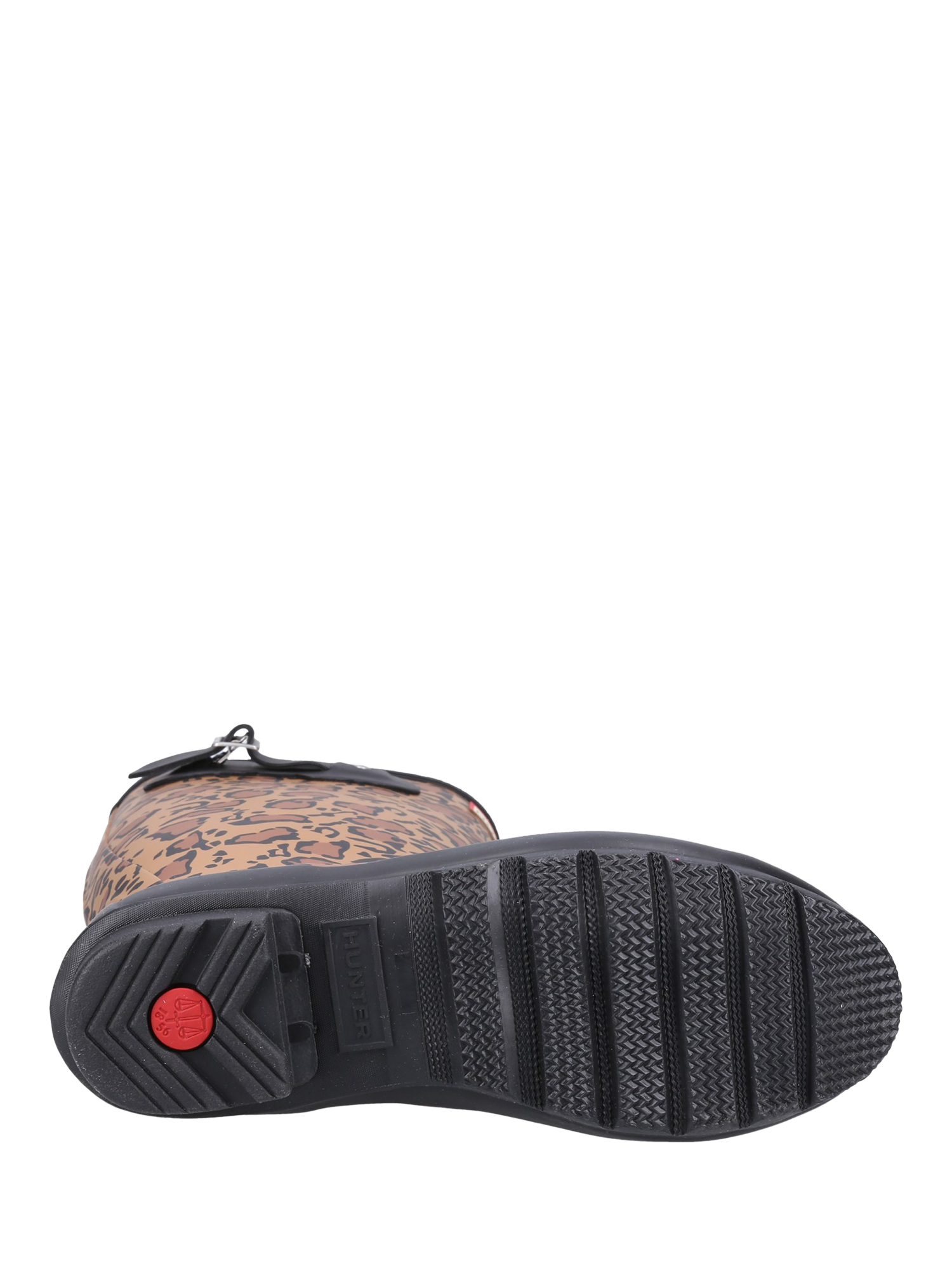 Product image 4 of 4, which shows Hunter Original Leopard Print Tall Wellington Boots, Multi, 3