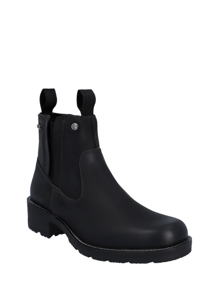 Hunter Skye Dealer Leather Ankle Boots - view 2, Black
