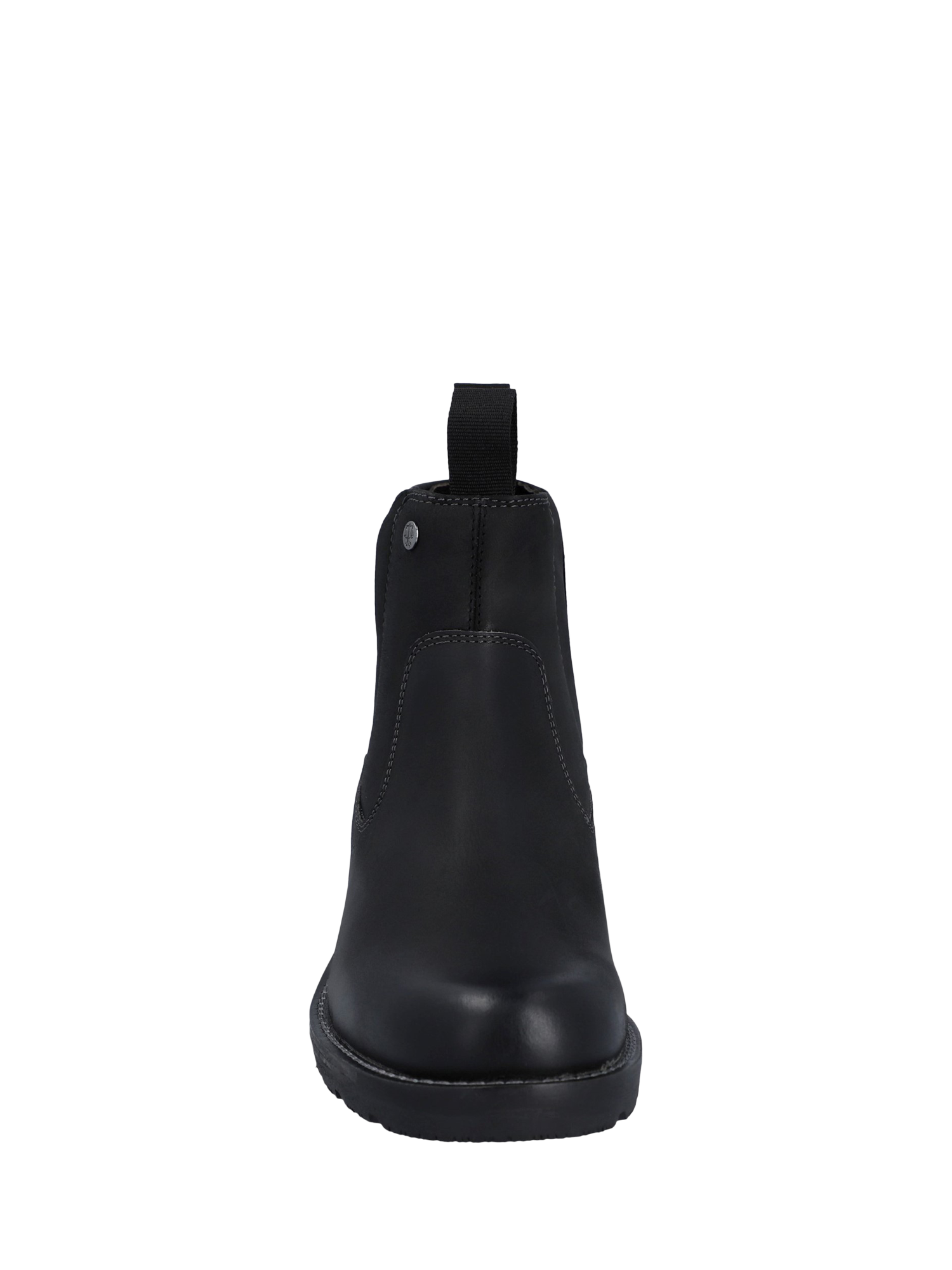 Product image 4 of 5, which shows Hunter Skye Dealer Leather Ankle Boots, Black, 4