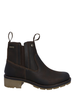 Hunter Skye Dealer Leather Ankle Boots, Brown