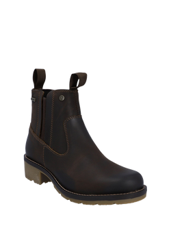 Hunter Skye Dealer Leather Ankle Boots - view 2, Brown