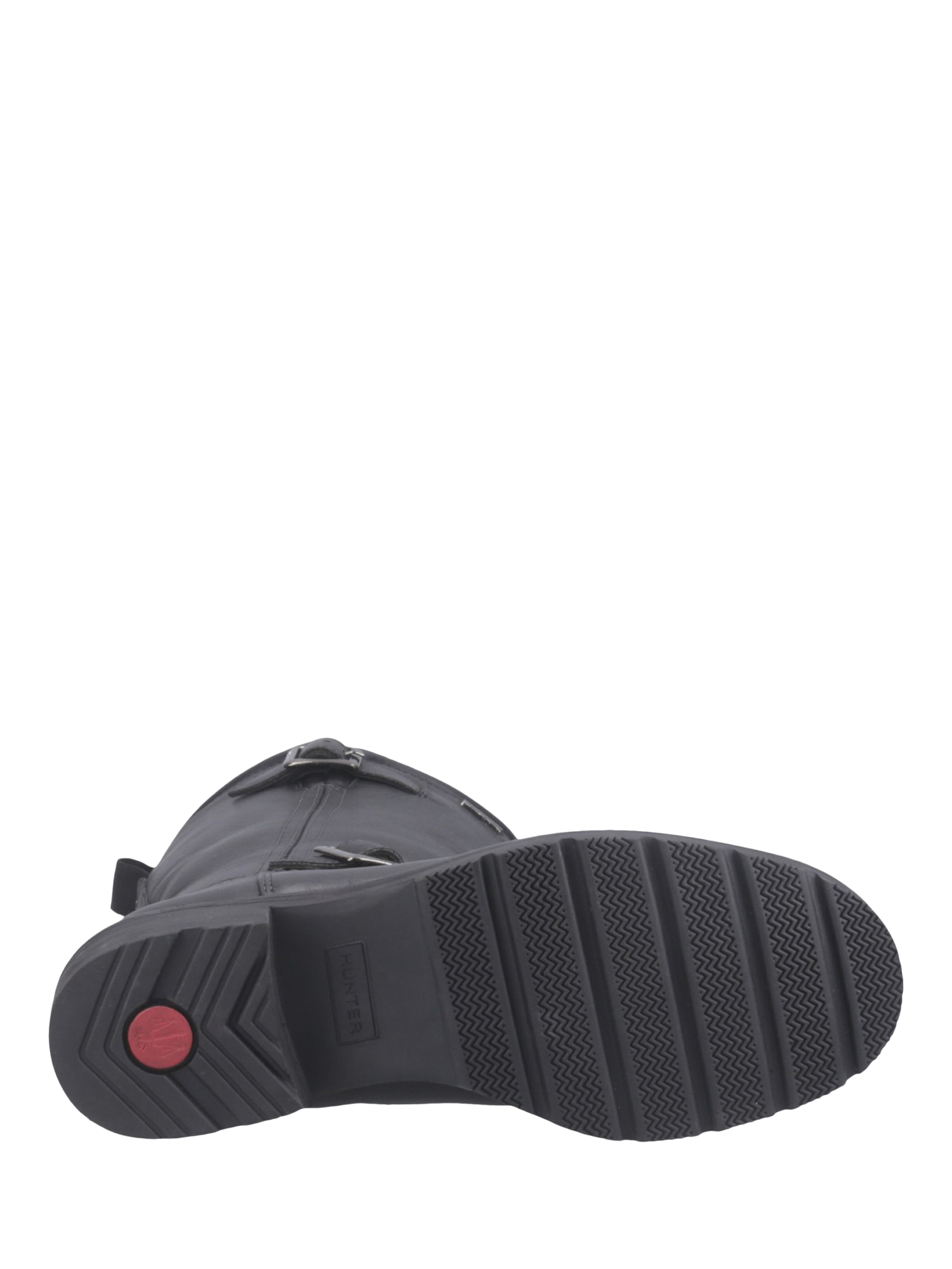 Product image 5 of 5, which shows Hunter Skye Tall Leather Calf Boots, Black, 4