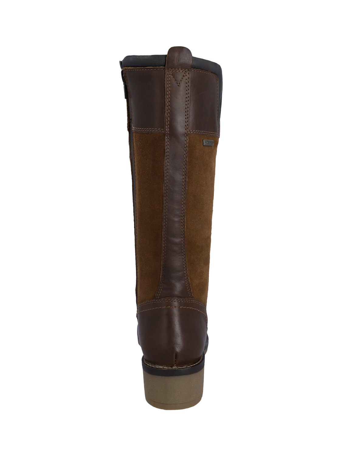 Product image 3 of 5, which shows Hunter Skye Tall Lace Calf Boots, Brown, 4