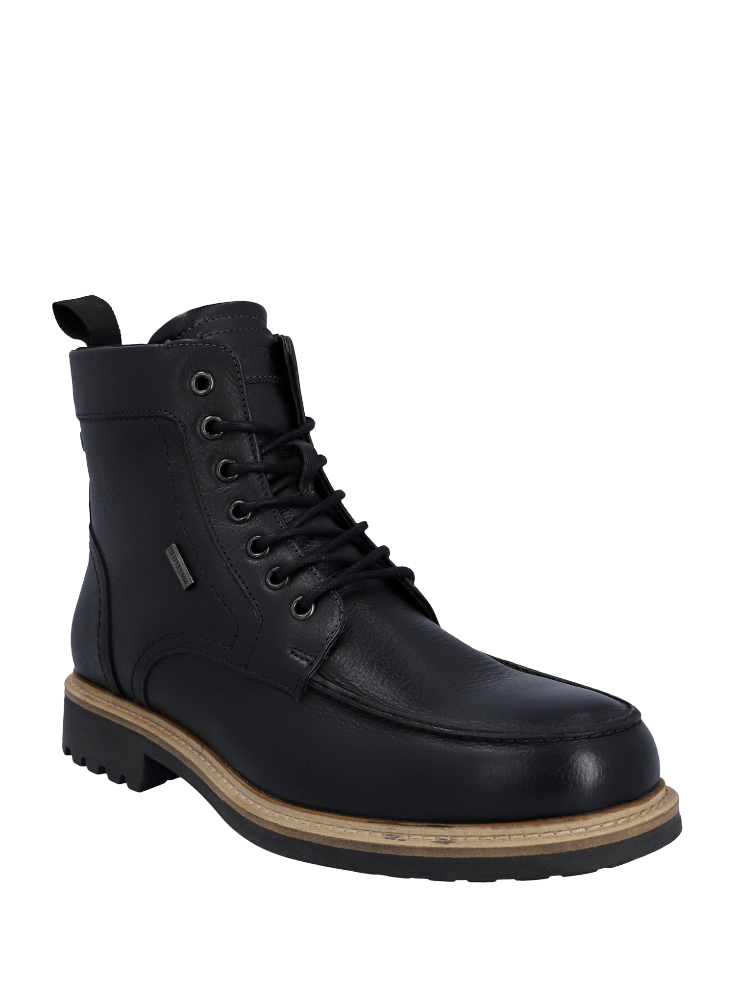 Product image 2 of 4, which shows Hunter Shaws Leather Waterproof Ankle Boots, Black, 7