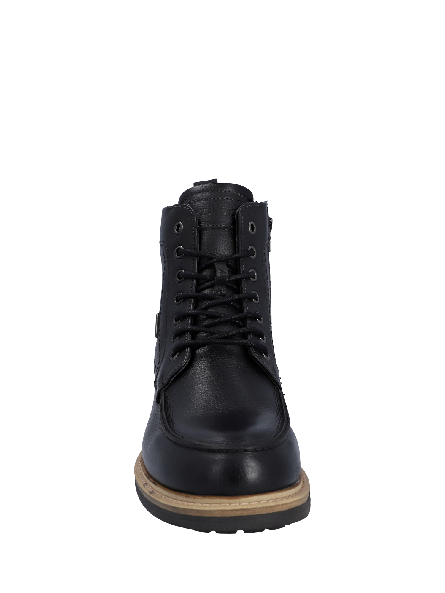 Product image 4 of 4, which shows Hunter Shaws Leather Waterproof Ankle Boots, Black, 7