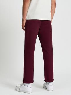 Ben Sherman Signature Slim Fit Cotton Chinos - view 2, Dark Wine