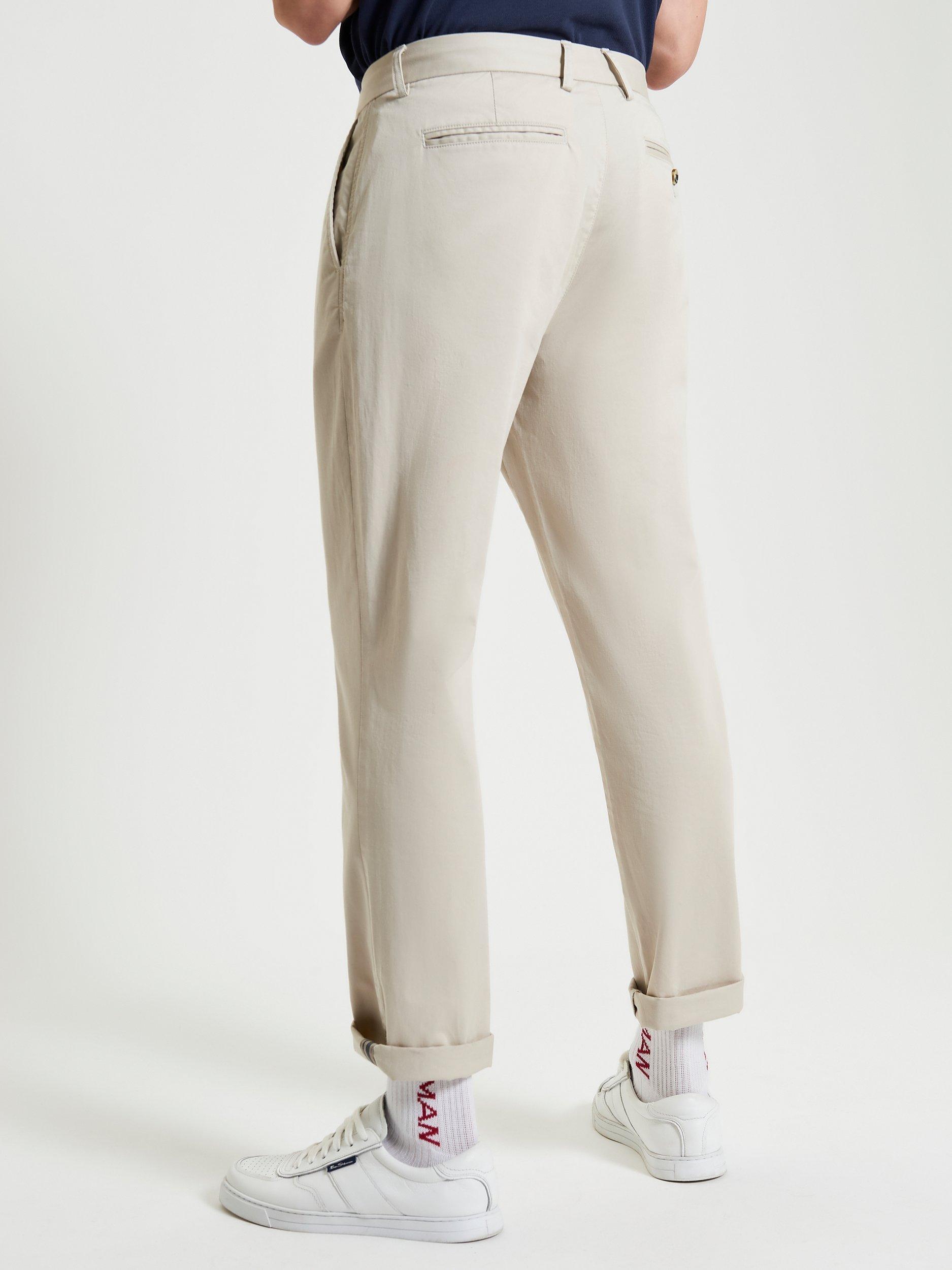 Product image 2 of 5, which shows Ben Sherman Classic Slim Fit Cotton Chinos, Putty, 28S